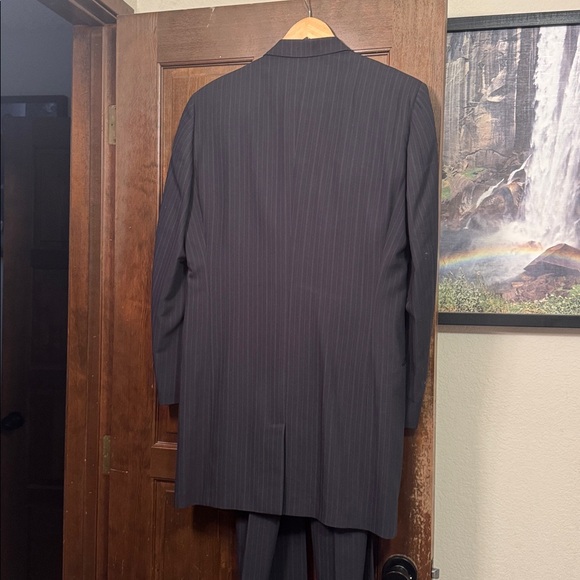 Versace Dark Pinstripe Suit - Picture 4 of 15